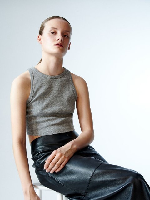 H&M Cropped Vest Top