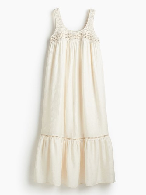 H&M Crpe Maxi Dress