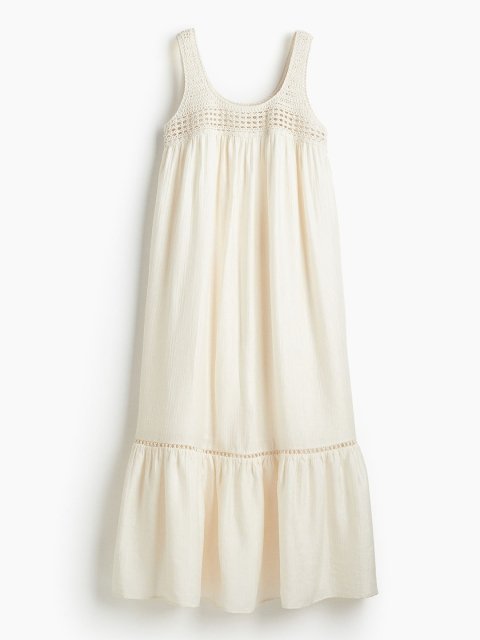 H&M Crpe Maxi Dress
