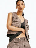 H&M Crpe Vest Tops