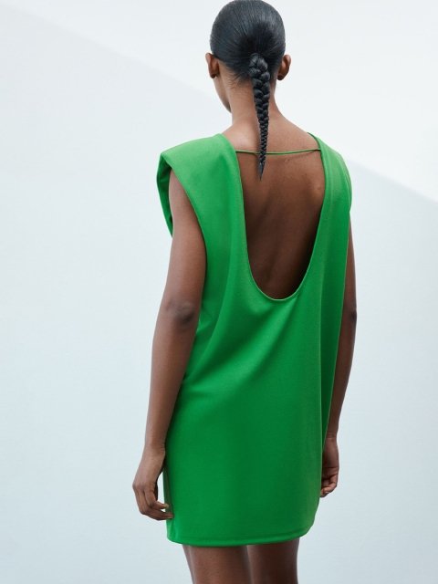 H&M Deep-Back Mini Dress