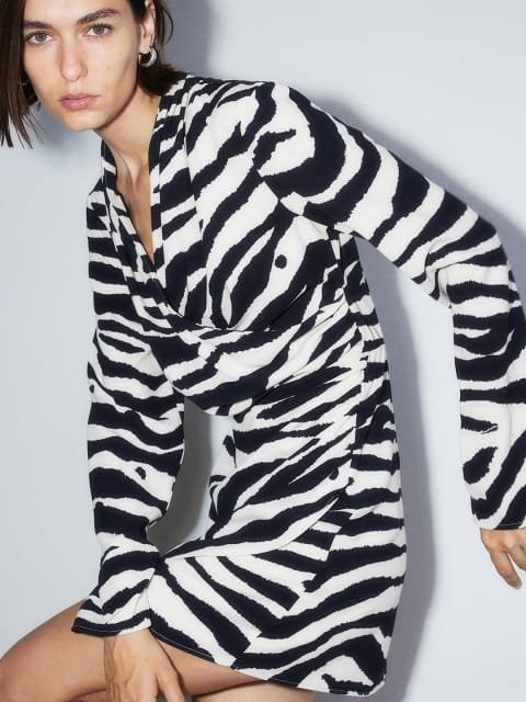 H&M Draped Wrap Dress
