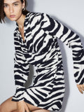 H&M Draped Wrap Dress