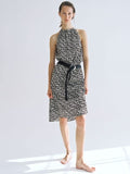 H&M Drawstring-Detail Cotton A-Line Dresses