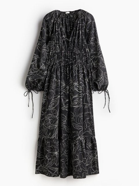 H&M Drawstring-Detail Dress