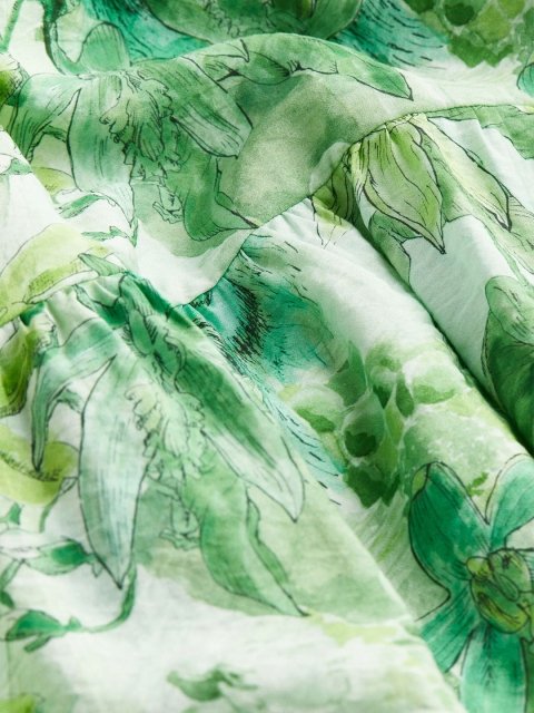 H&M Drawstring-Detail Maxi Dress