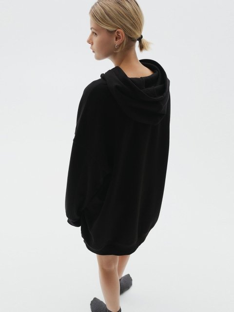 H&M Drop Shoulder Hooded Dress