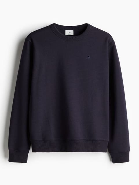 H&M Embroidered-Motif Sweatshirts