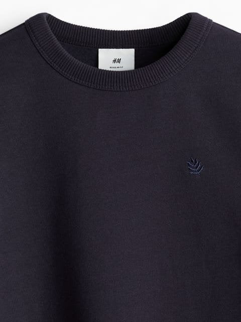 H&M Embroidered-Motif Sweatshirts