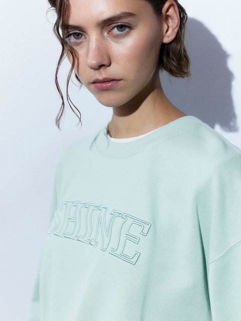 H&M Embroidered Sweatshirt
