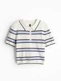 H&M Fine- Knit Polo Shirt