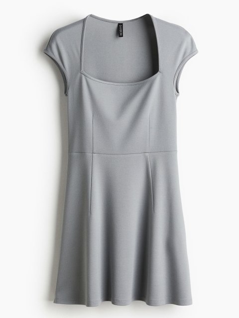H&M Flared-Skirt Dress