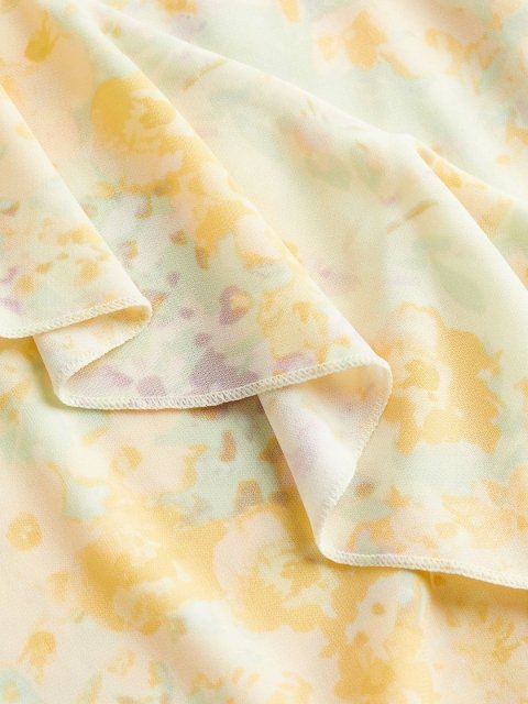 H&M Flounce-Detail Slip Dress