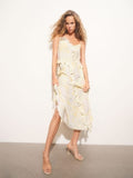 H&M Flounce-Trimmed Dress