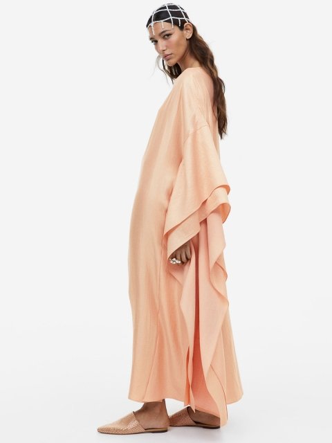 H&M Flounce-Trimmed Dress