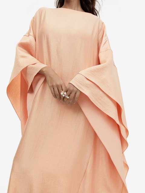 H&M Flounce-Trimmed Dress