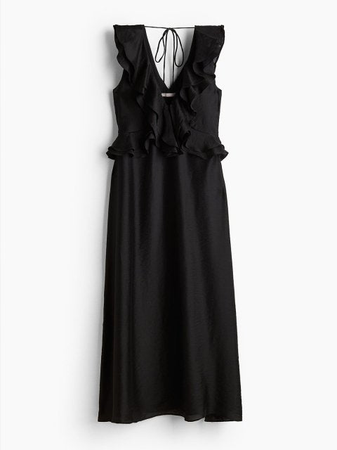 H&M Flounce-Trimmed Dresses