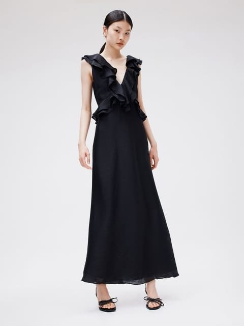 H&M Flounce-Trimmed Dresses