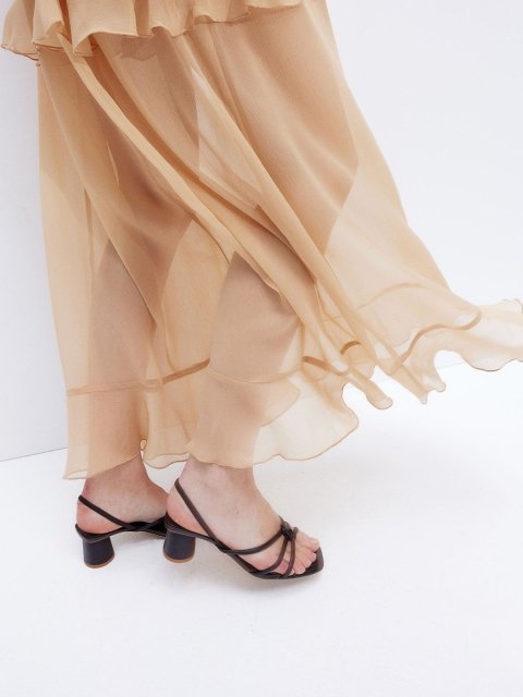H&M Flounced Chiffon Dresses