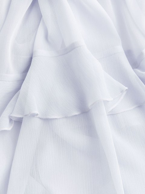 H&M Flounced Chiffon Dresses
