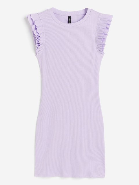 H&M Flutter-Sleeved Bodycon Dress