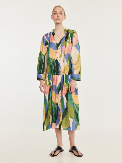 H&M Frill-Collar Dress