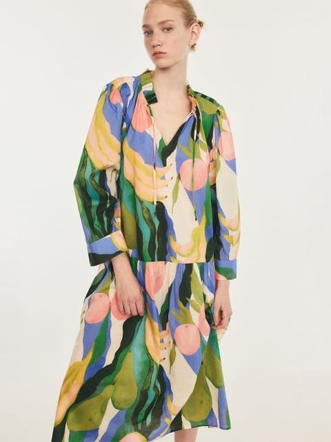 H&M Frill-Collar Dress