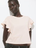 H&M Frill-Trim Cotton Top