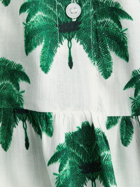 H&M Frilled-Collar Dress