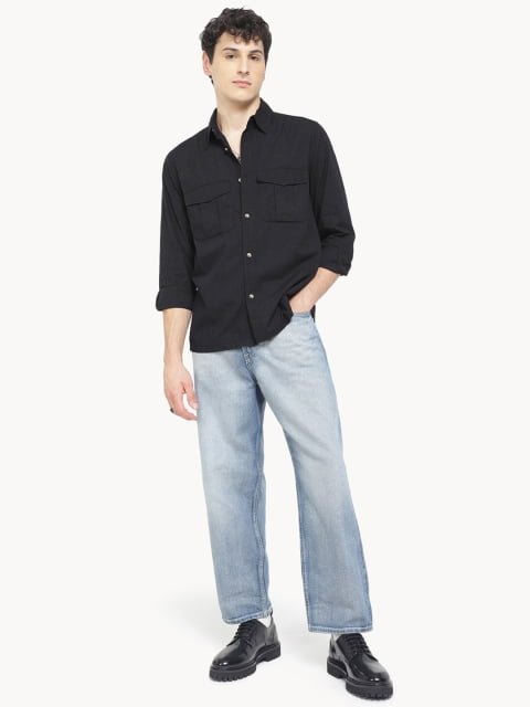H&M Full-Sleeve Cotton Shirt