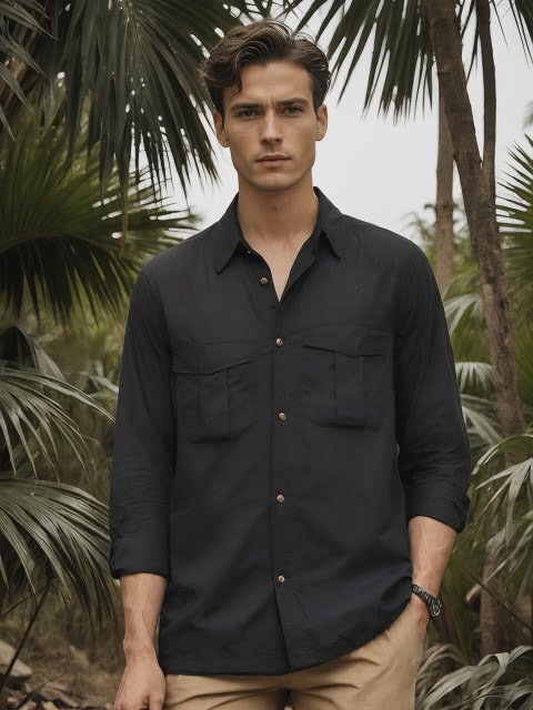 H&M Full-Sleeve Cotton Shirt