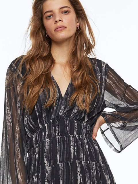 H&M Gathered Dress
