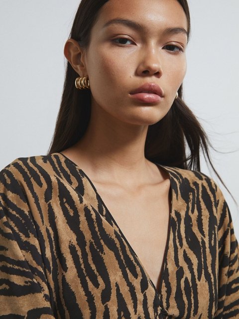 H&M Gathered Dress