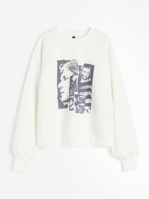 H&M Graphic Printed Sweatshirts