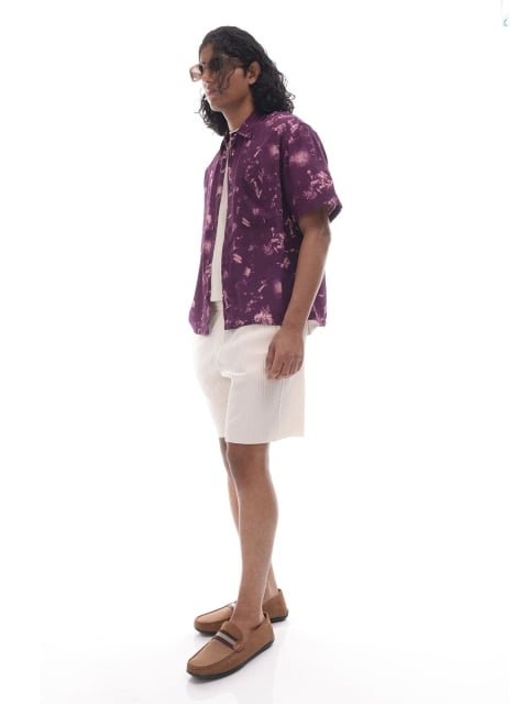 H&M Half Sleeve Tie & Dye Print Shirt
