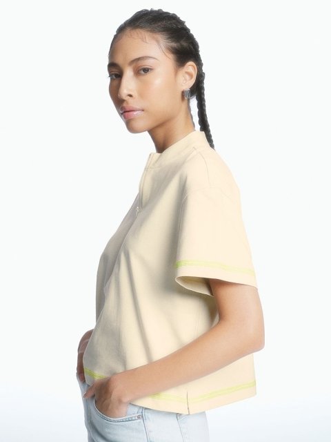 H&M High Neck Polo T-Shirt