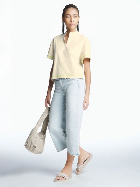 H&M High Neck Polo T-Shirt
