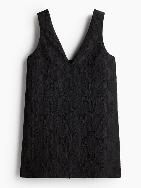 H&M Jacquard-Weave Dress