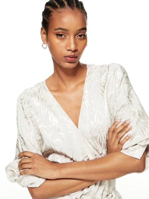 H&M Jacquard-Weave Dress