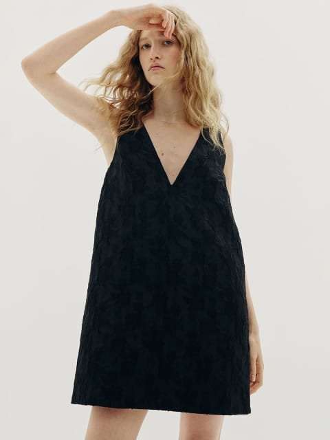 H&M Jacquard-Weave Dress
