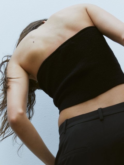H&M Knitted Tube Top