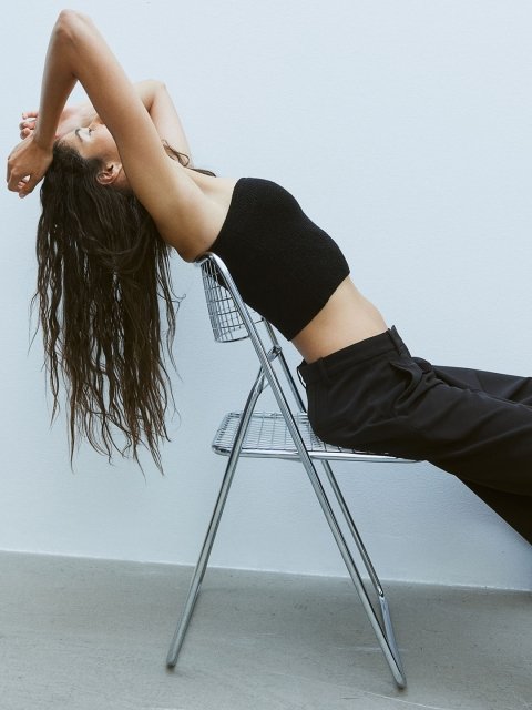 H&M Knitted Tube Top