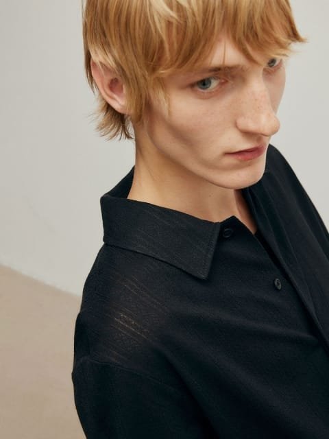 H&M Lace Jersey Shirt