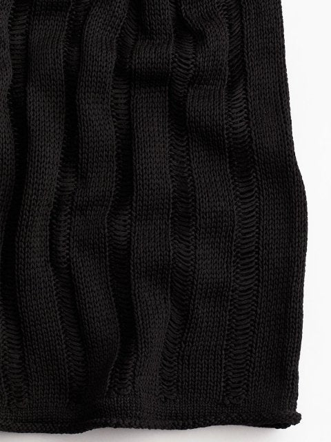 H&M Ladder-Stitch Knitted Semi-Sheer Maxi Dress