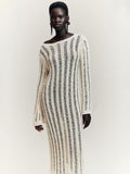 H&M Ladder-Stitch-Look Knitted Dress