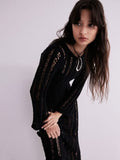 H&M Ladder Stitch Look Knitted Dress