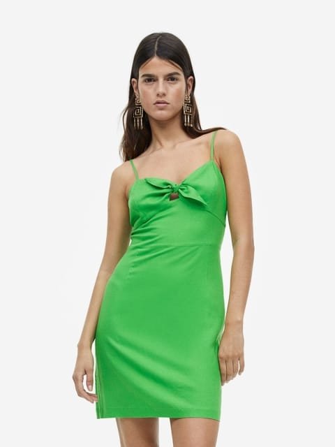 H&M Linen-Blend Dress