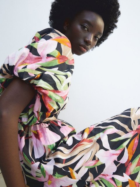 H&M Linen-Blend Dress
