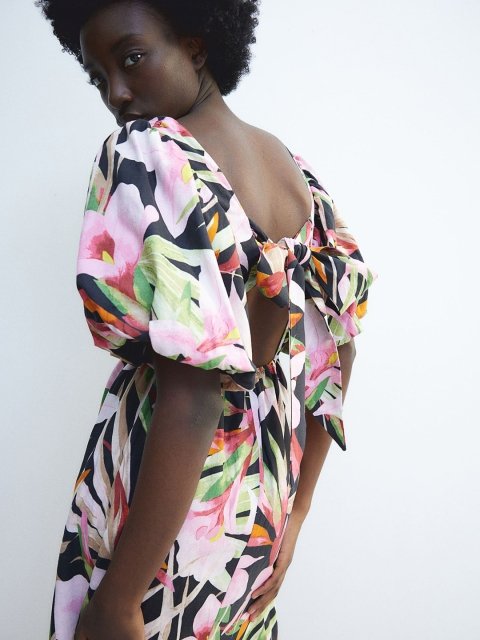 H&M Linen-Blend Dress