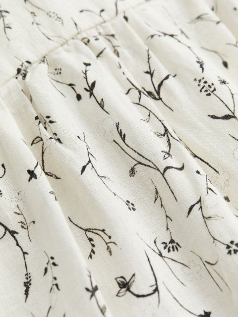 H&M Linen-Blend Strappy Dress